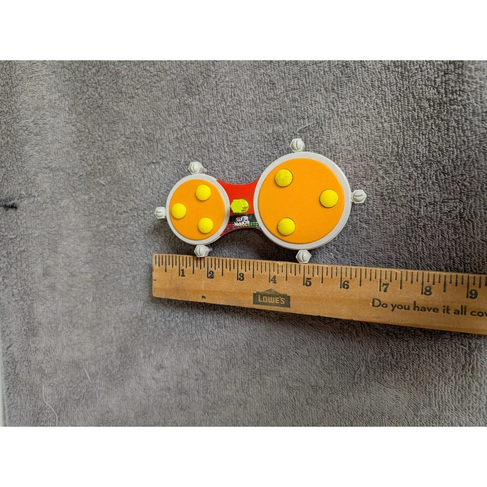 Boppin Beats Electronic Drum Pad Toy Red Orange Yellow Handheld‎ Musical Toy